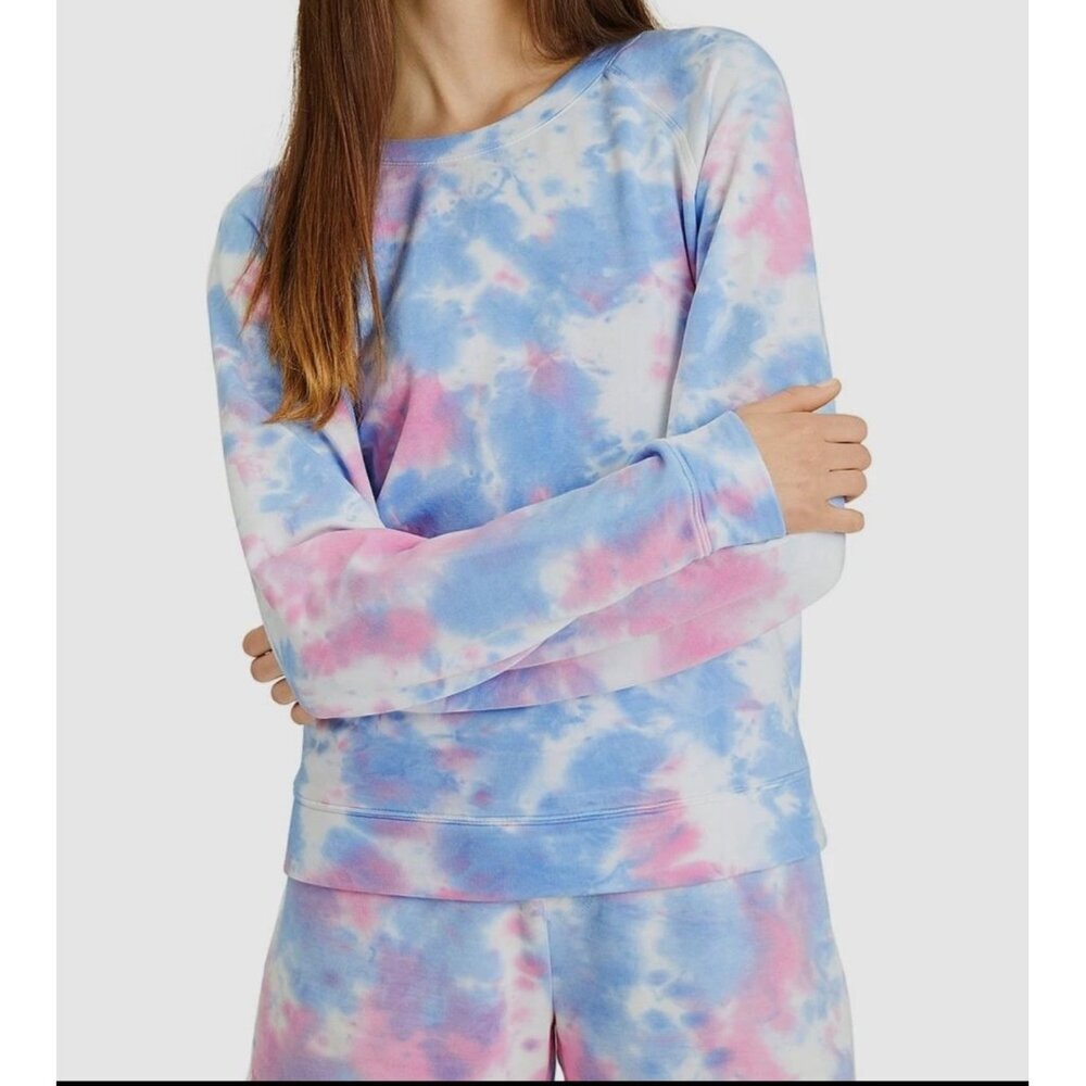 Sanctuary Women’s Tie Dye Super Soft Pullover Sweatshirt size XS NWT